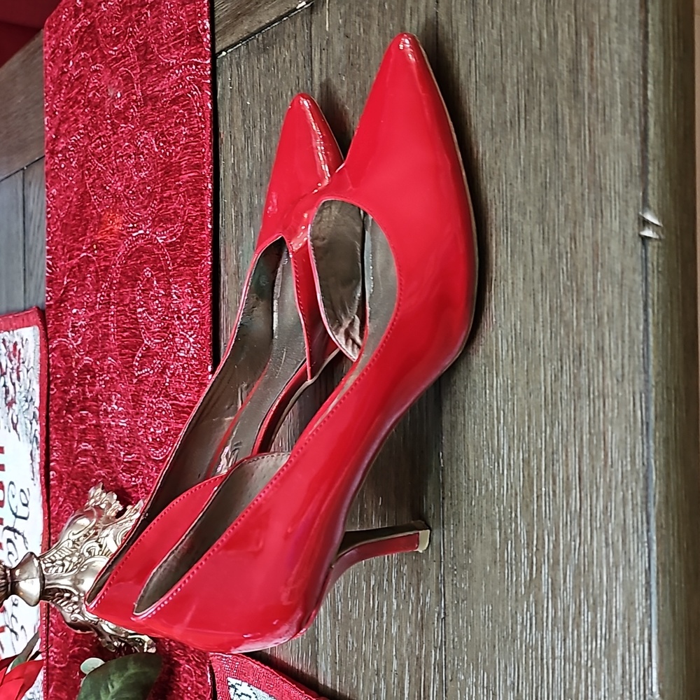 Red Moda Spana heels - Picture 4 of 7